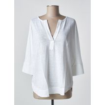 GRAN SASSO - Top blanc en lin - Femme - Taille 40 - Modz