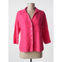 ROSSO 35 - Chemisier rose en lin - Femme - Taille 40 - Modz