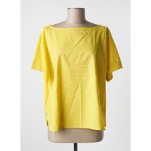 OPIFICIO NEIRAMI - Top jaune en coton - Femme - Taille 40 - Modz