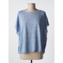 GRAN SASSO - Pull bleu en lin - Femme - Taille 38 - Modz