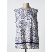 PUROTATTO - Blouse bleu en lin - Femme - Taille 44 - Modz