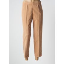 PIAZZA SEMPIONE - Pantalon 7/8 marron en coton - Femme - Taille 44 - Modz