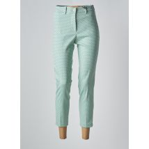 SEVENTY - Pantalon 7/8 bleu en coton - Femme - Taille 34 - Modz