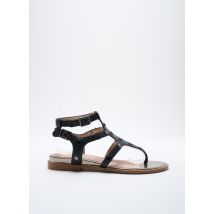 EMILIE KARSTON - Sandales/Nu pieds noir en cuir - Femme - Taille 35 - Modz