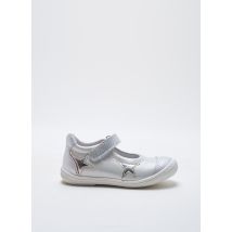 BELLAMY - Ballerines argent en cuir - Fille - Taille 24 - Modz
