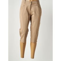 THALASSA - Corsaire marron en coton - Femme - Taille 48 - Modz