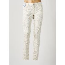 SALSA - Pantalon slim beige en coton - Femme - Taille TU - Modz