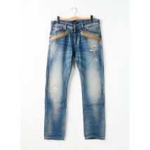 SALSA - Jeans coupe slim bleu en coton - Homme - Taille 42 - Modz