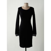 SUGGEST - Robe mi-longue noir en bambou - Femme - Taille 38 - Modz