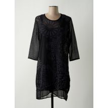 DESIGUAL - Robe mi-longue noir en polyester - Femme - Taille 38 - Modz