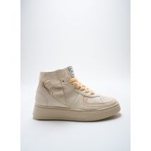 MJUS - Baskets beige en cuir - Femme - Taille 36 - Modz