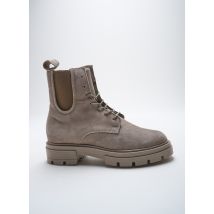 MJUS - Bottines/Boots gris en cuir - Femme - Taille 40 - Modz