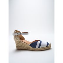 ADIGE - Espadrilles bleu en textile - Femme - Taille 37 - Modz