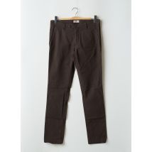 FYNCH-HATTON - Pantalon chino marron en coton - Homme - Taille W31 - Modz