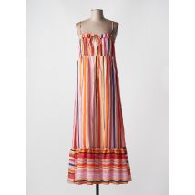 SURKANA - Robe longue orange en viscose - Femme - Taille 36 - Modz