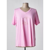 ZHENZI - Top rose en viscose - Femme - Taille 42 - Modz