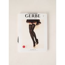 GERBE - Bas noir en polyamide - Femme - Taille 1 - Modz