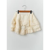 RORA - Jupe courte beige en coton - Fille - Taille TU - Modz