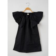 RORA - Robe mi-longue noir en coton - Fille - Taille TU - Modz