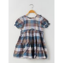 RORA - Robe mi-longue bleu en coton - Fille - Taille TU - Modz