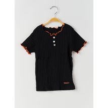 RORA - Top noir en coton - Fille - Taille TU - Modz