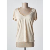 LES P'TITES BOMBES - T-shirt beige en polyester - Femme - Taille 36 - Modz
