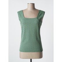 TRANQUILLO - Débardeur vert en coton - Femme - Taille 38 - Modz