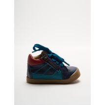 ACEBOS - Baskets bleu en cuir - Garçon - Taille 19 - Modz
