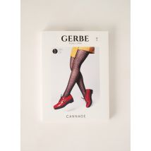 GERBE - Collants noir en polyamide - Femme - Taille 3 - Modz
