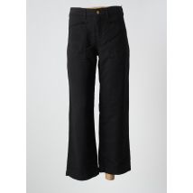 HAPPY - Pantalon 7/8 noir en lyocell - Femme - Taille W26 - Modz