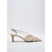 SIMONA - Sandales/Nu pieds beige en cuir - Femme - Taille 40 - Modz