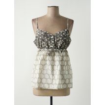 FLEUR DE SEL - Top gris en modal - Femme - Taille 40 - Modz
