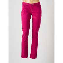 STREET ONE - Pantalon slim rose en coton - Femme - Taille 36 - Modz