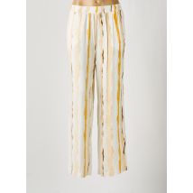 BROADWAY - Pantalon large jaune en viscose - Femme - Taille 42 - Modz