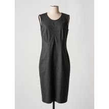 OLSEN - Robe mi-longue gris en polyester - Femme - Taille 40 - Modz