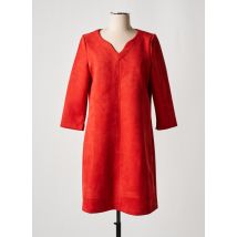 GARCIA - Robe courte orange en polyester - Femme - Taille 38 - Modz