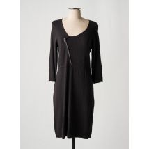 OLSEN - Robe mi-longue gris en viscose - Femme - Taille 42 - Modz