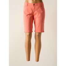 KANOPE - Bermuda orange en coton - Femme - Taille 42 - Modz