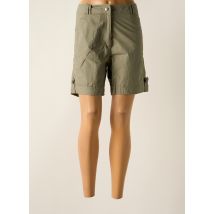 LUCCHINI - Bermuda beige en coton - Femme - Taille 44 - Modz