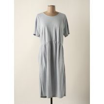CISO - Robe mi-longue bleu en viscose - Femme - Taille 38 - Modz