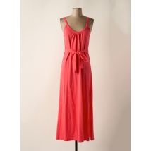 GARCIA - Robe longue rose en coton - Femme - Taille 34 - Modz