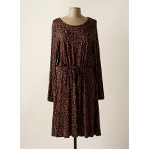 BROADWAY - Robe mi-longue noir en viscose - Femme - Taille 48 - Modz