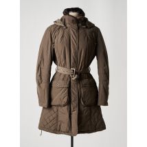 OLSEN - Parka marron en polyester - Femme - Taille 38 - Modz