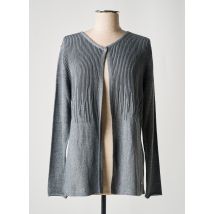 OLSEN - Gilet manches longues gris en acrylique - Femme - Taille 40 - Modz