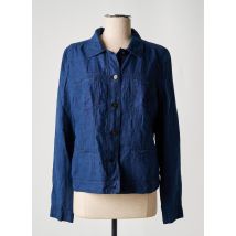OLSEN - Veste casual bleu en lin - Femme - Taille 40 - Modz