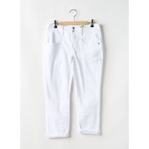 STREET ONE - Pantacourt blanc en coton - Femme - Taille TU - Modz