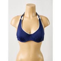 AUBADE - Haut de maillot de bain bleu en polyamide - Femme - Taille 90C - Modz