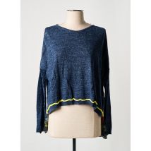 HIGH POINT - Pull bleu en coton - Femme - Taille 34 - Modz