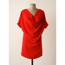 GUESS - Robe courte rouge en polyester - Femme - Taille 34 - Modz