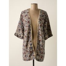 LH - Veste kimono beige en polyester - Femme - Taille 36 - Modz